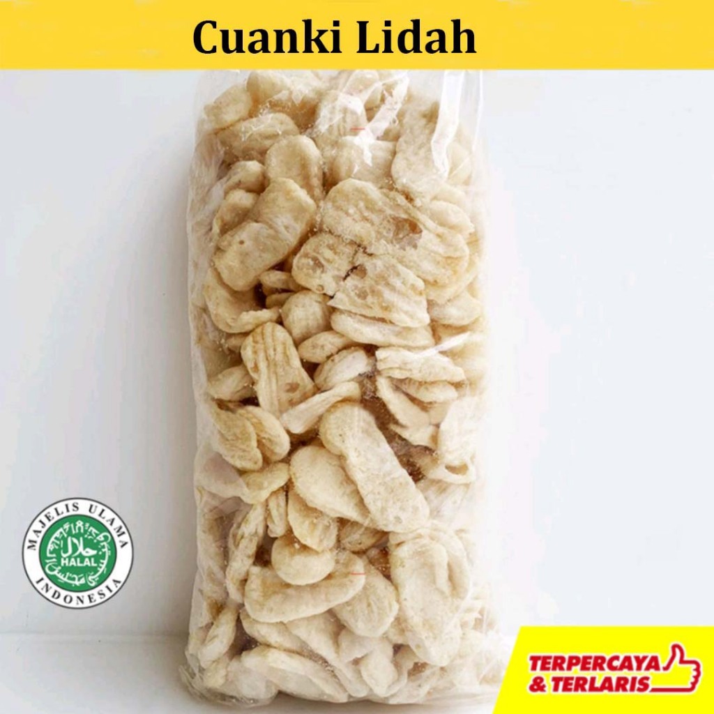 Cuanki Lidah 1 kg Termurah Renyah Gurih Premium Topping Seblak Baso Aci