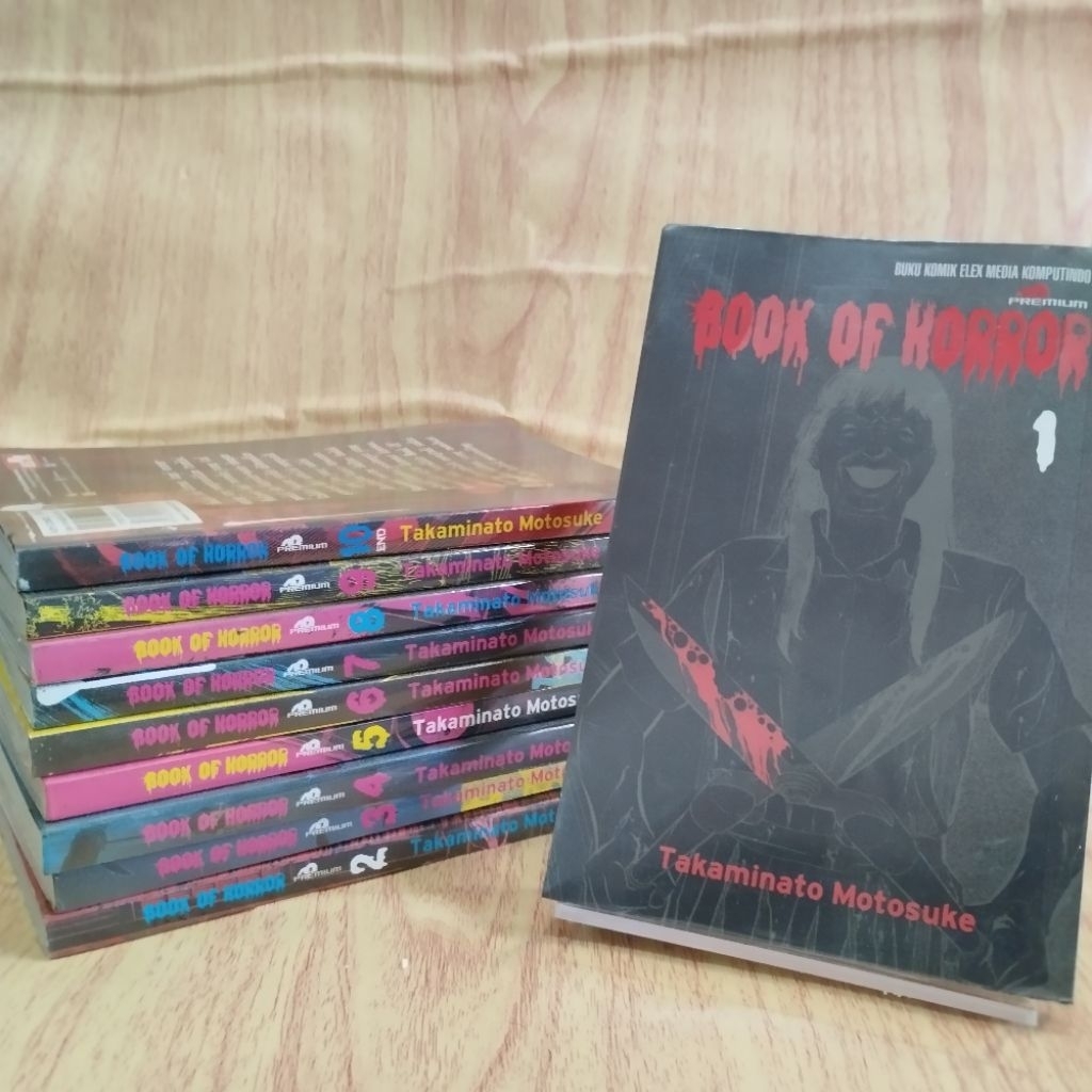 Komik Book Of horror 1 - 10 Tamat Kolpri