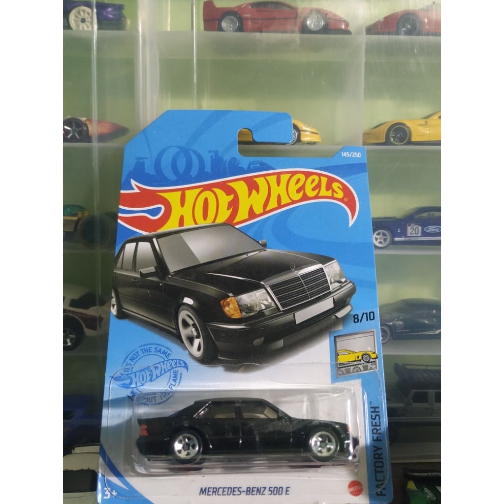 Hotwheels Mercedes Benz 500E Hitam