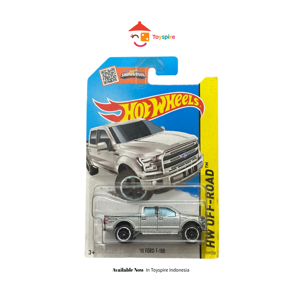 Hotwheels '15 Ford F-150 Silver
