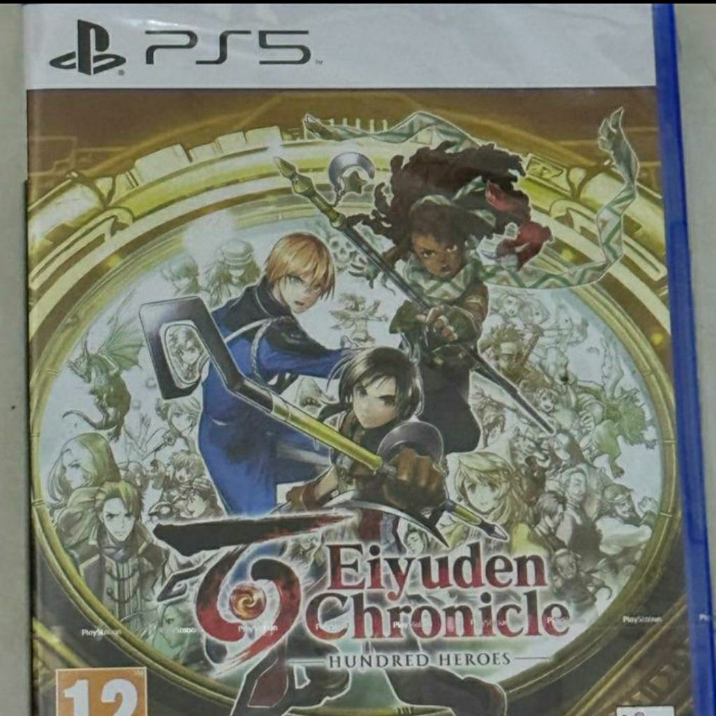 Eiyuden Chronicle Hundred Heroes PS5 BD Kaset PS 5 Second Bekas