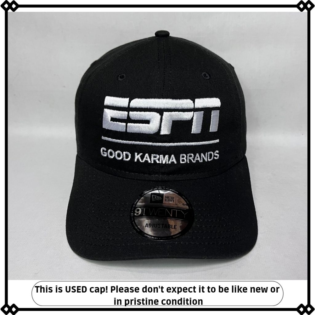 topi newera ESPN original second branded setelan dewasa unisex
