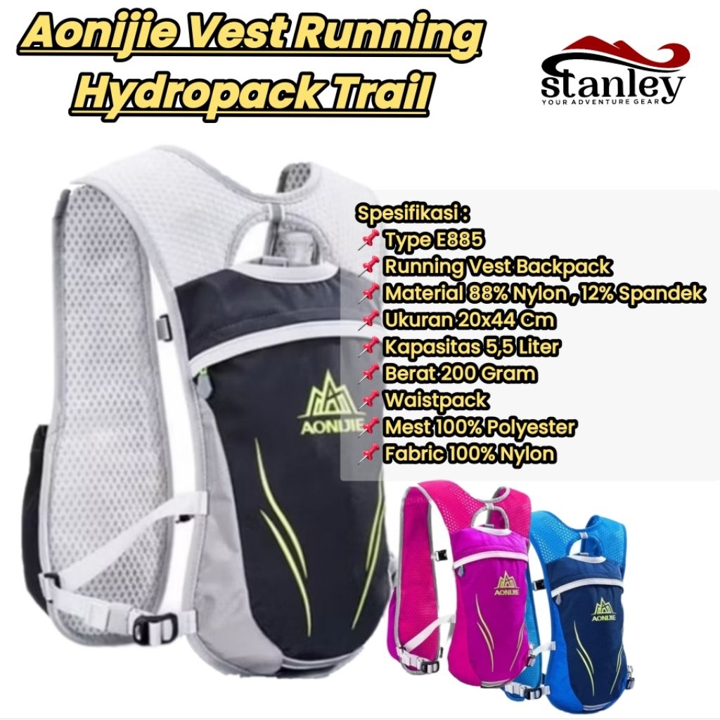 Aonijie Vest Running Hydropack Trail E885
