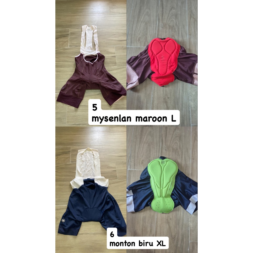 PRELOVED BIB MONTON MYSENLAN MIX SIZE