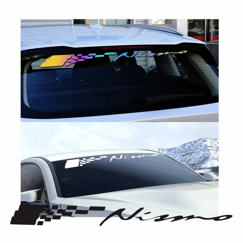 Stiker balap, stiker mobil kecepatan tinggi kreatif, stiker kaca belakang mobil, stiker kaca depan b