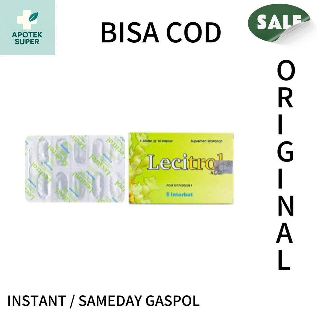 Lecitrol Box Isi 30 Tablet