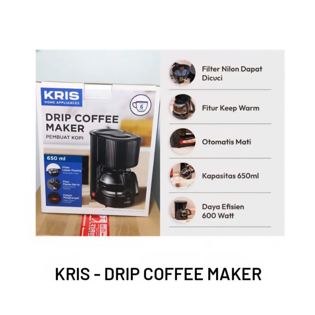 DRIP COFFEE MAKER - KRIS