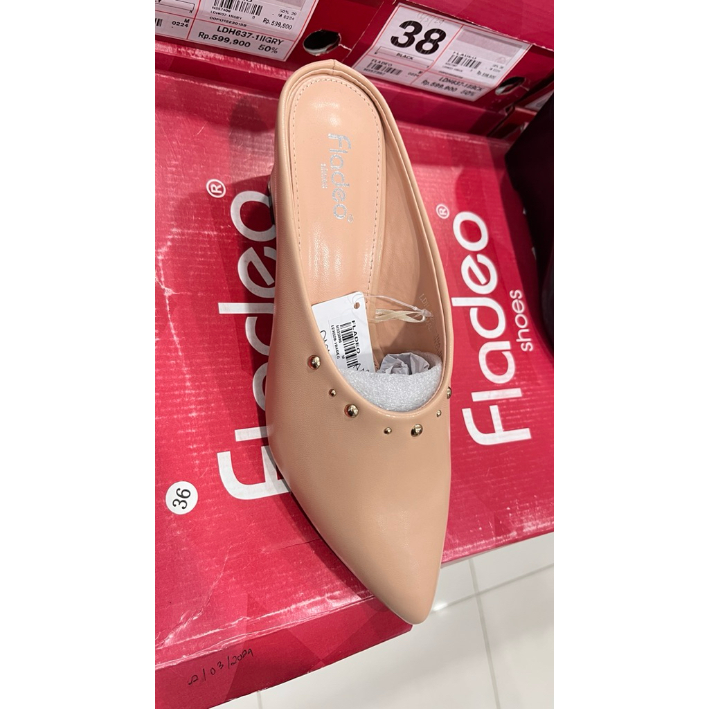 SEPATU WANITA SLOP FLADEO LADIES/SEPATU HIGH HEELS FLADEO