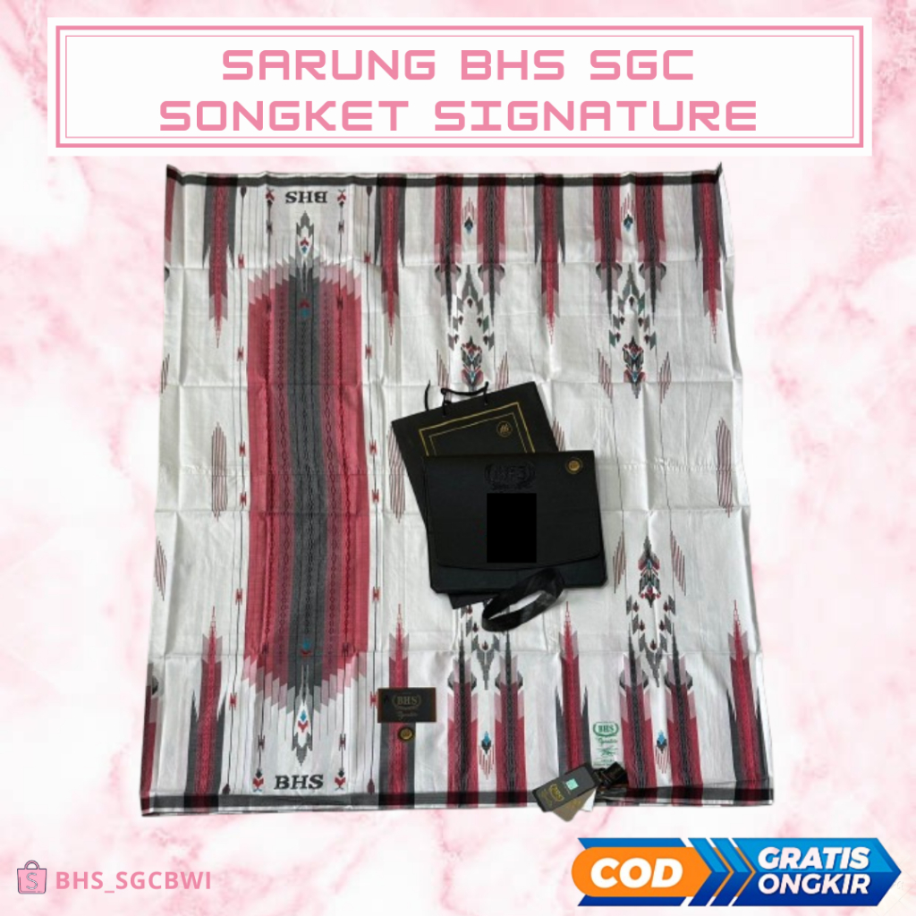 SARUNG BHS SIGNATURE SGC 100% SUTERA ASLI BHS