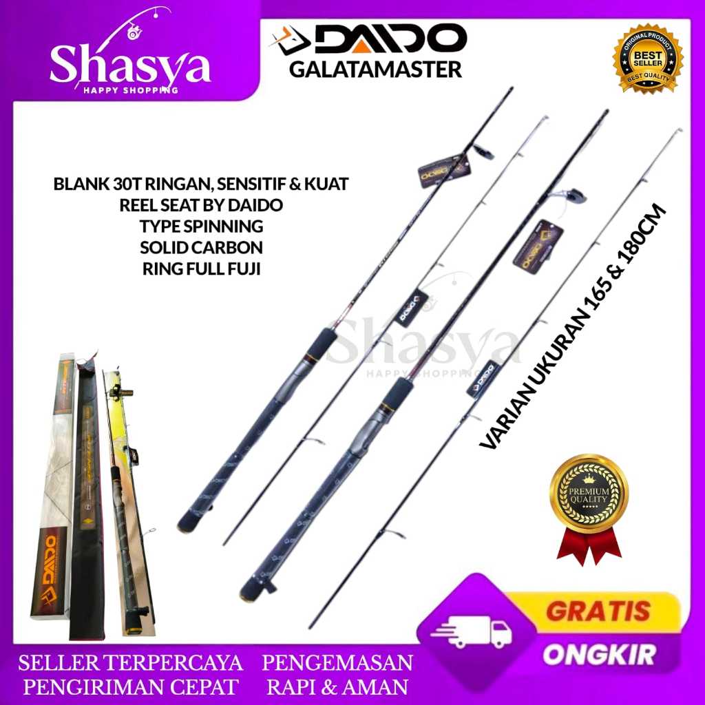 Joran Daido Galatamaster Type Intense 165 180Cm Blank 30T Solid Carbon