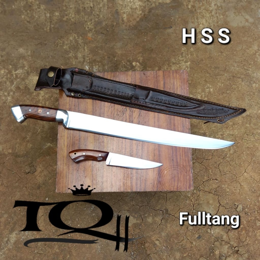 [HSS Fulltang] 1 Set Pisau Sembelih Premium Pb40cm Tq11