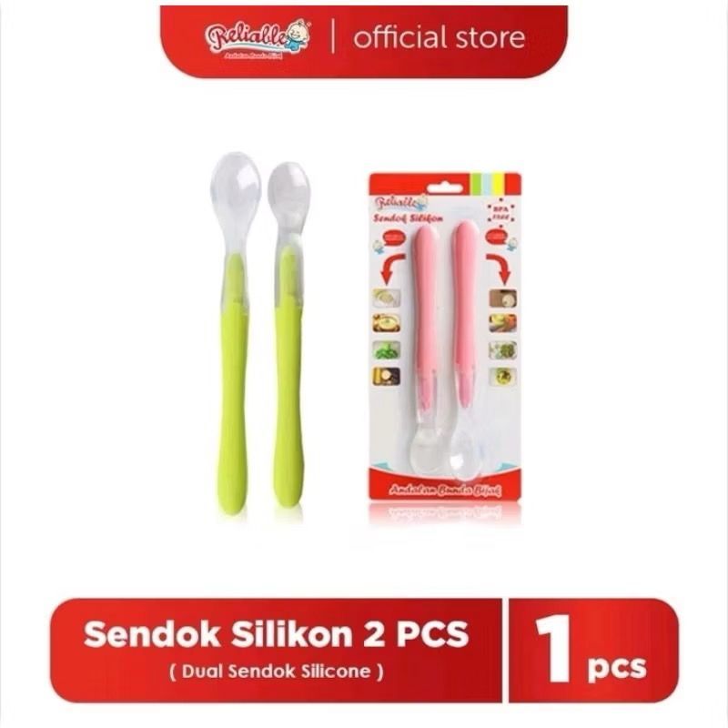Reliable Sendok silikon / sendok makan bayi