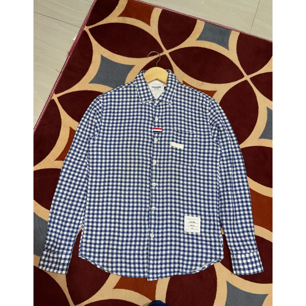 Kemeja thom browne japan kotak