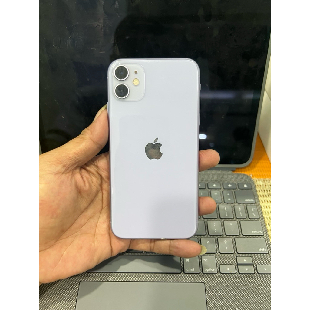 Iphone 11/64gb purple ex garansi international