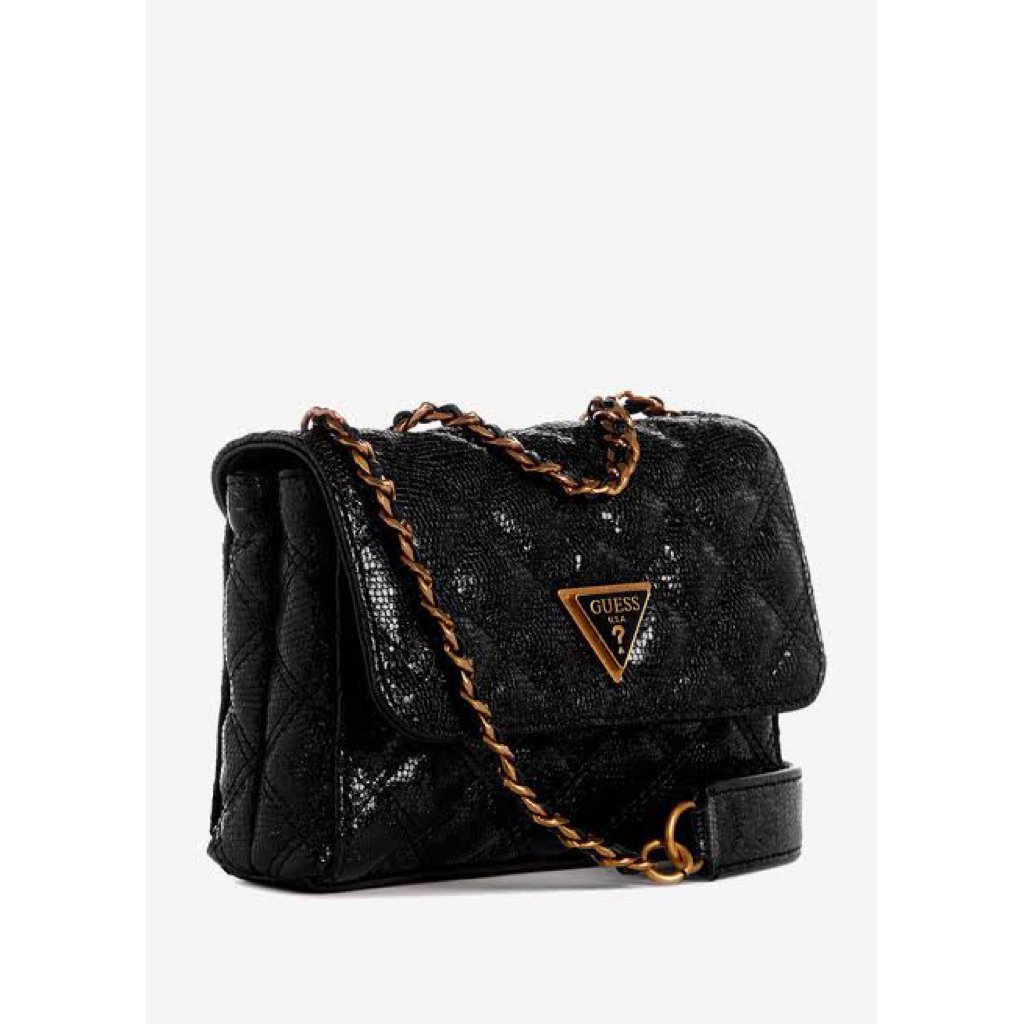 Giully Mini 2 Comp Convertible Flap - Guess bag- Tas Selempang Wanita