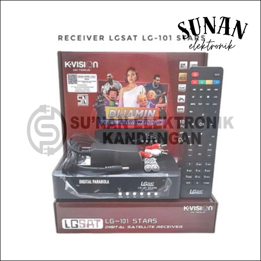 RECEIVER PARABOLA LGSAT model terbaru