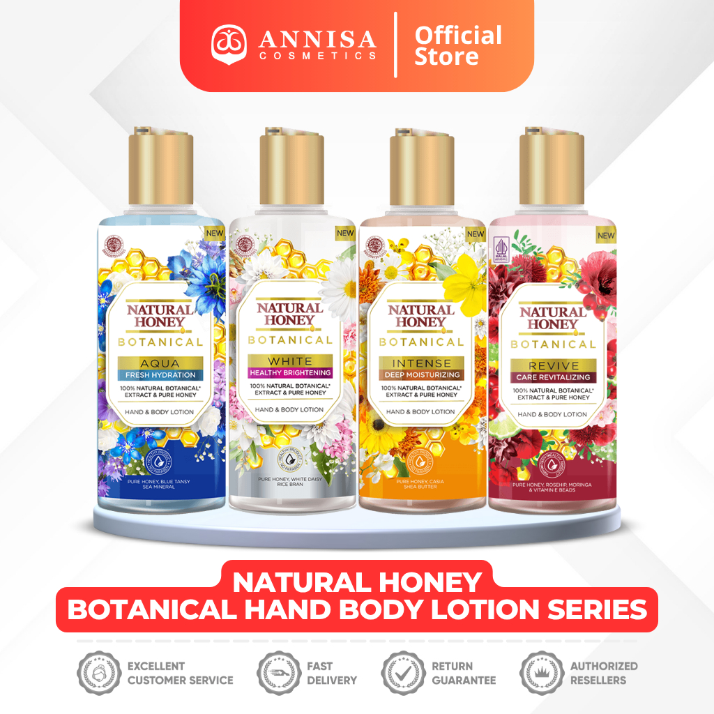 NATURAL HONEY Botanical Hand Body Lotion 200 ML