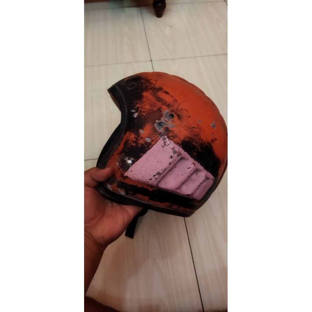 helm robot jadul
