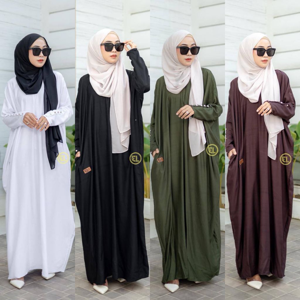 Kaftan Zhafira terbaru by Batik Elzhaf