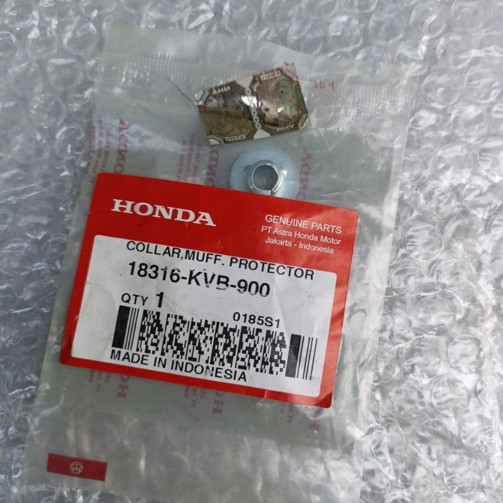 RING RENG COVER TUTUP TAMENG KNALPOT KENALPOT HONDA VARIO 110 LAMA OLD KARBU ORI AHM 18316-KVB-900