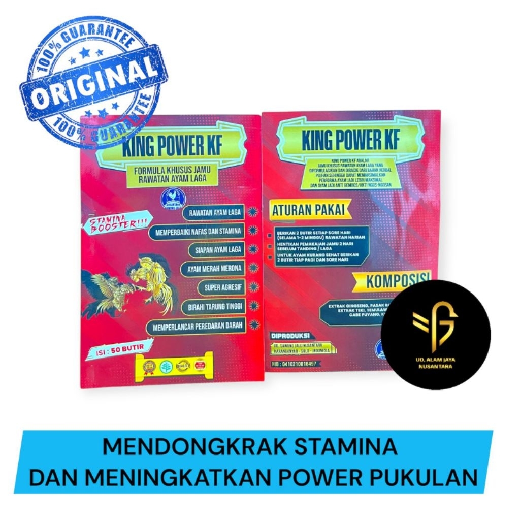 Jamu Ayam King Power Kf