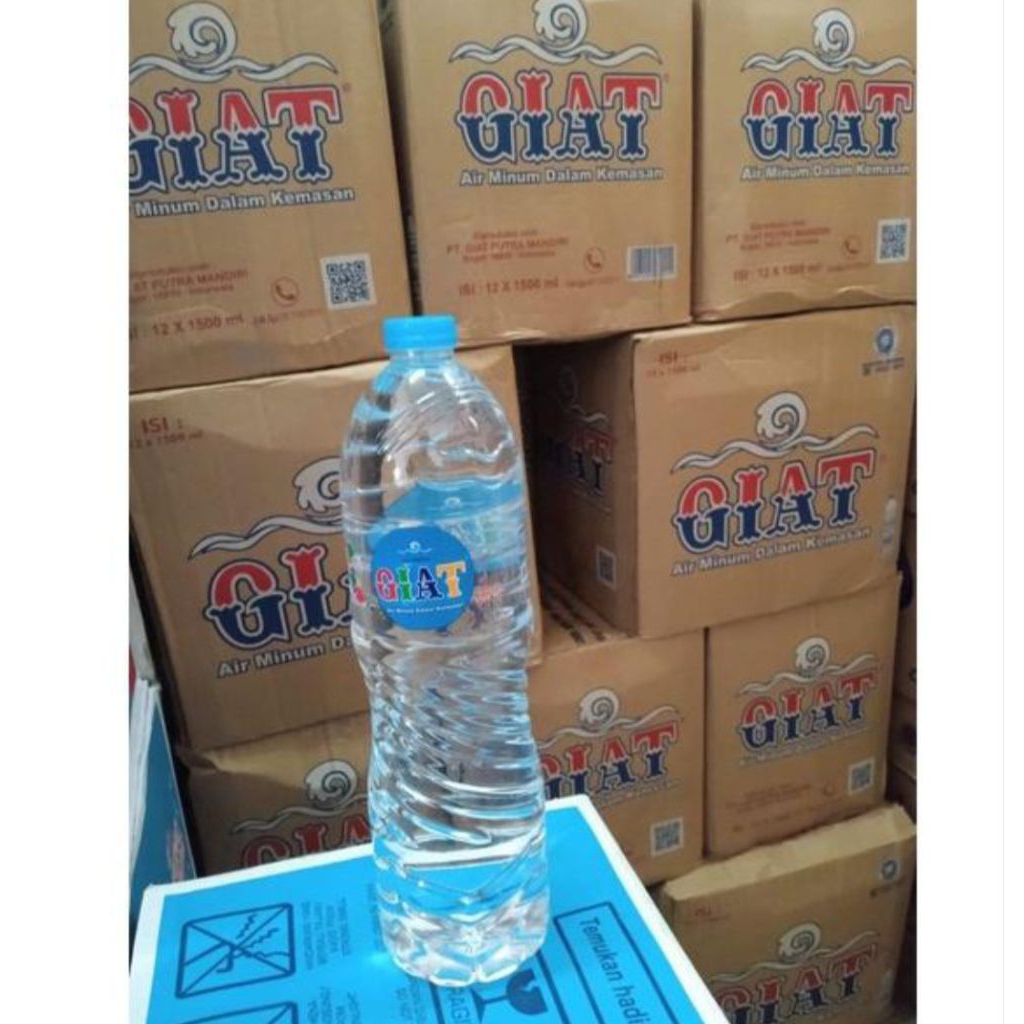 AIR MINERAL GIAT 1500ML DUS ISI 12 BOTOL