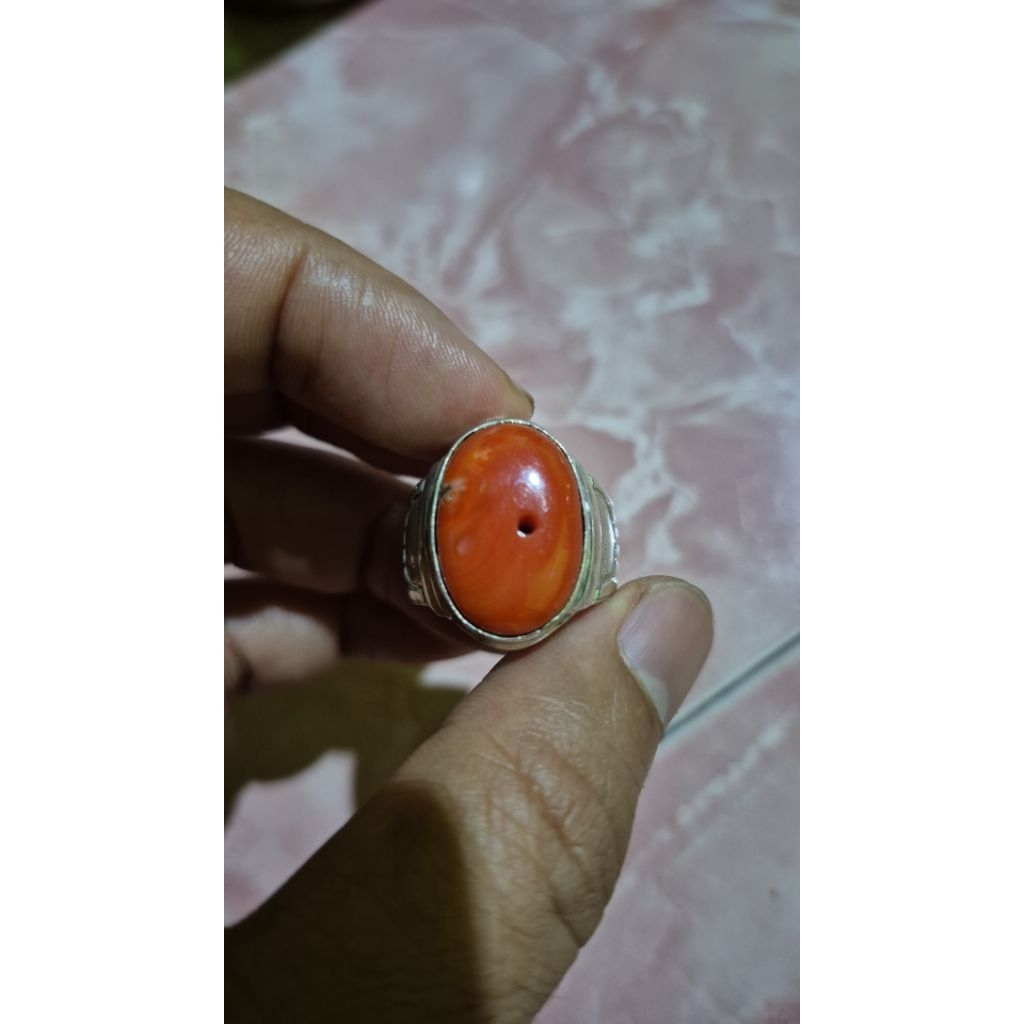 cincin marjan asli