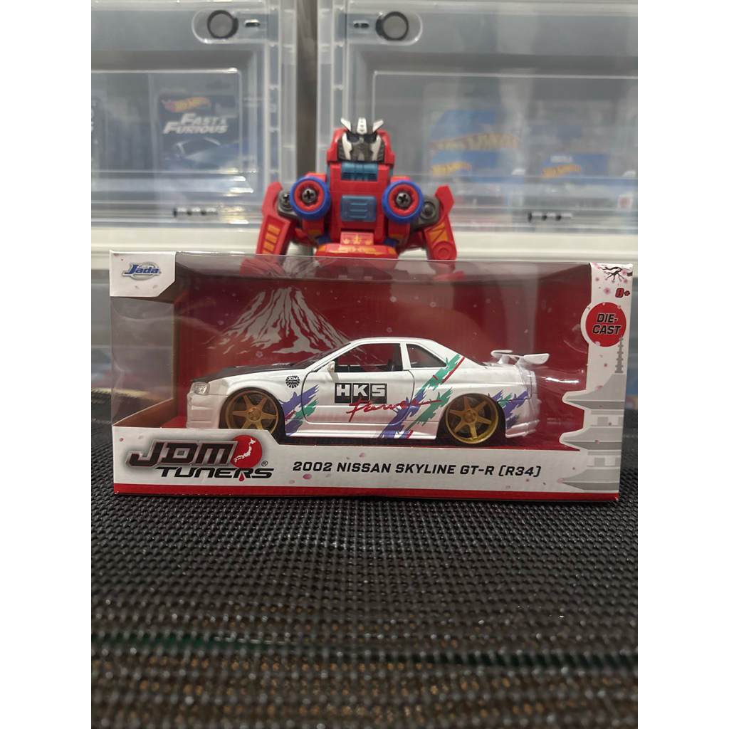 Jada 1:24 JDM Tuners 2002 Nissan Skyline GT-R R34
