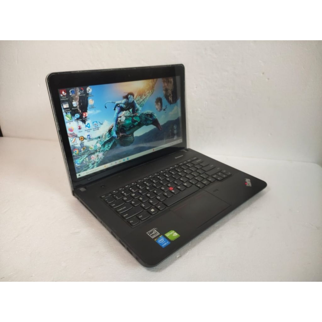A793 Laptop Lenovo Thinkpad E440 Ram 6gb Double Hardisk core i7 gen4 Double VGA Layar sentuh