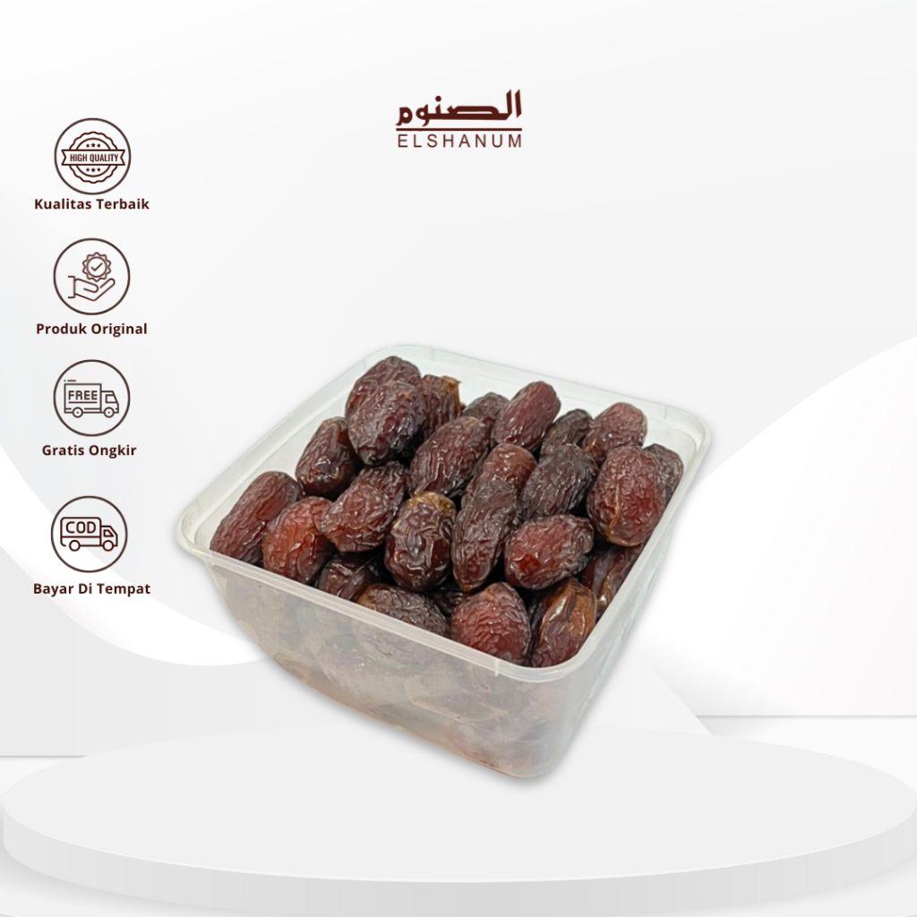 Kurma Medjool Jumbo 1 kg / Kurma Medjool Jumbo Premium / Medjool Dates Jumbo /  alelal store