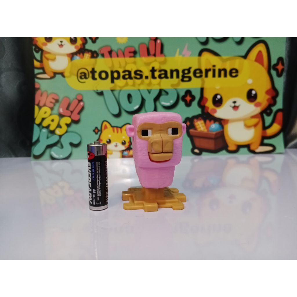 McD Happy Meal  Sheep Minecraft