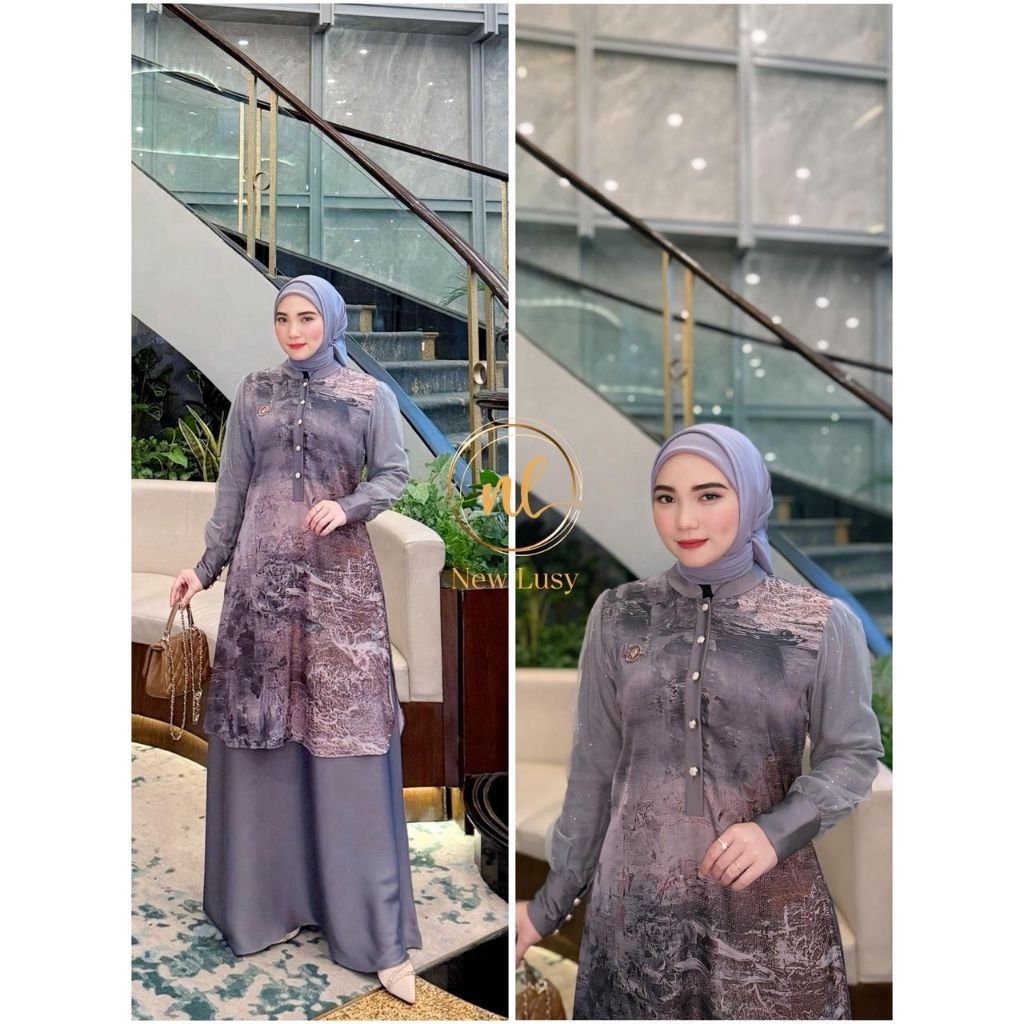 lavea dress by new lusy /gamis new lusy terbaru