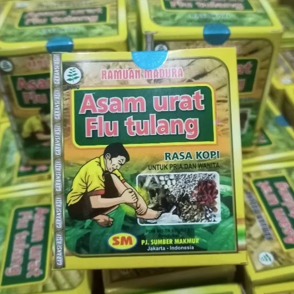 Ramuan madura asam urat flu tulang rasa kopi original