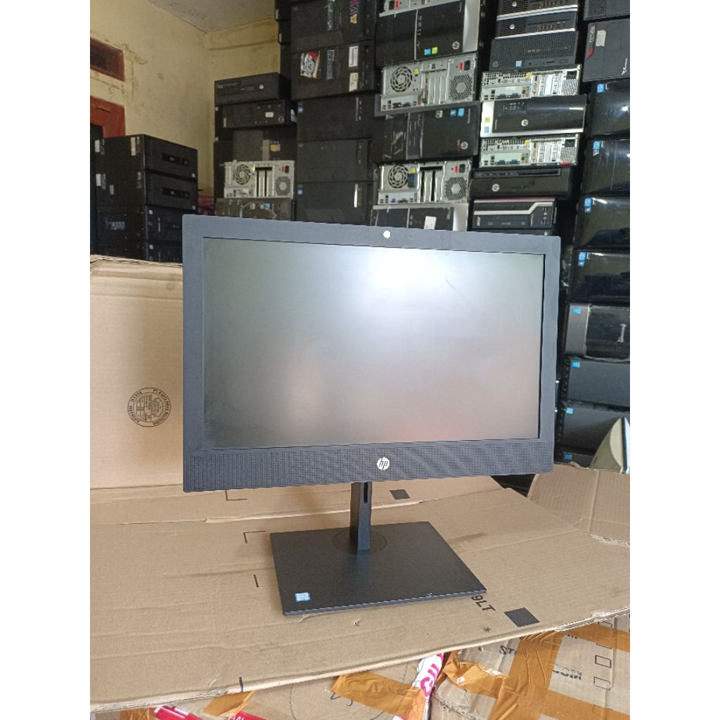 PC ALL IN ONE HP PRO ONE 400 G4 i5-8400 GEN 8TH RAM 8GB SSD 128GB LAYAR 20INCH SIAP PAKAI
