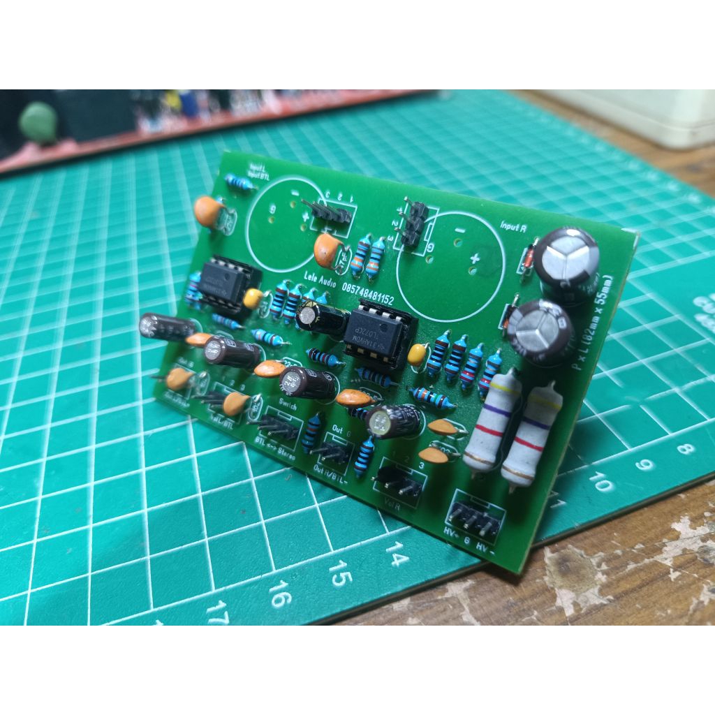 input balance stereo << switch >> BTL