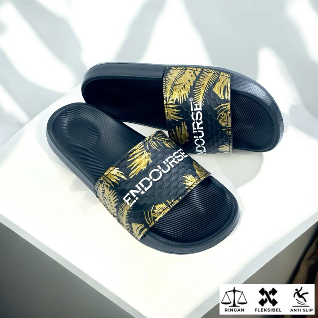Sandal slide phylon motif sablon pres model korean style 2025