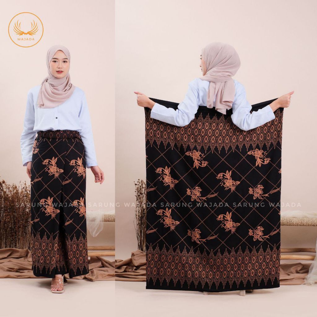 SARUNG WANITA KAIN SANTUNG TEBAL ukuran BIGSIZE CABUTAN BESTSELLER
