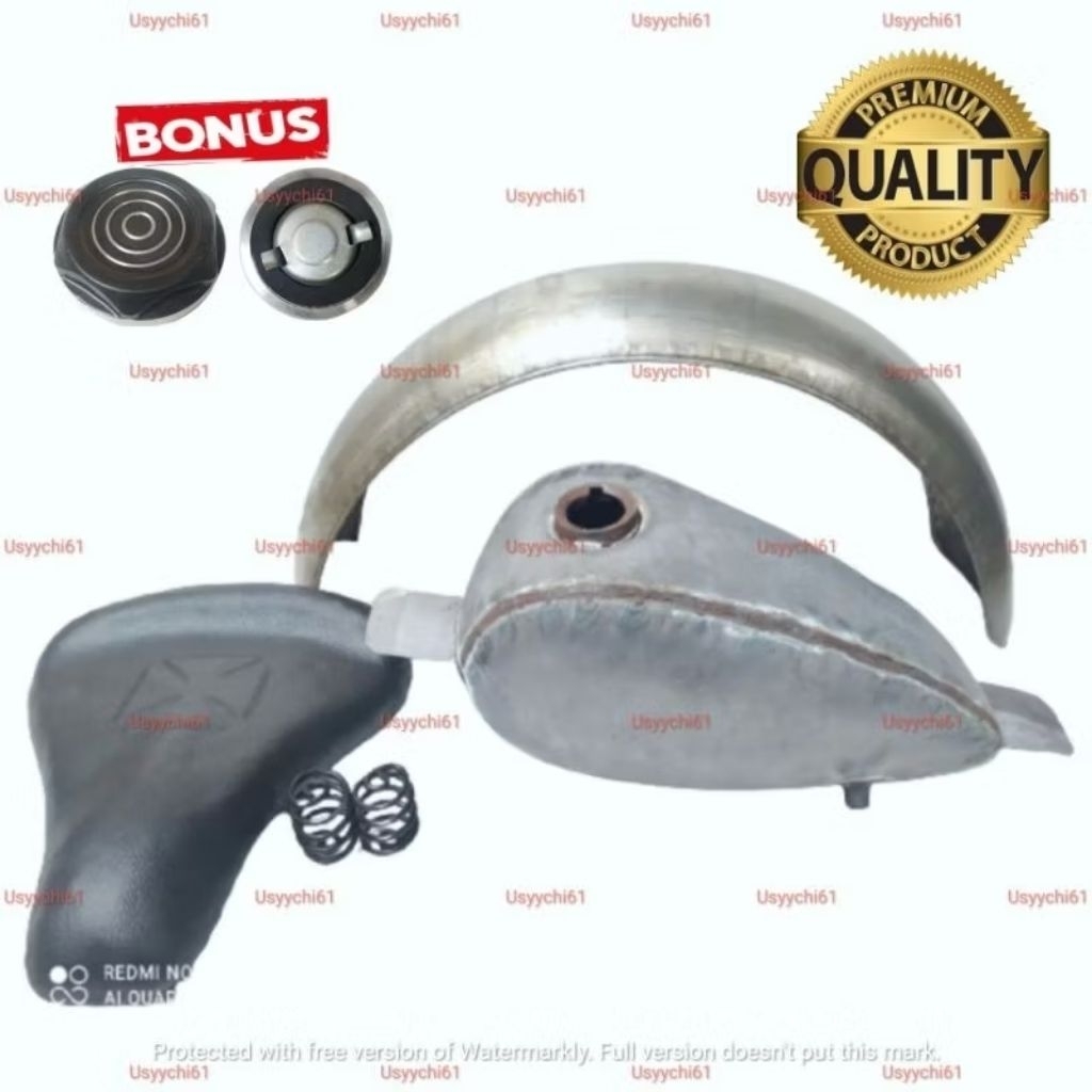 Paket Tangki Peanut Chopper Spakbor Belakang Jumbo Jok Single Chopper Per