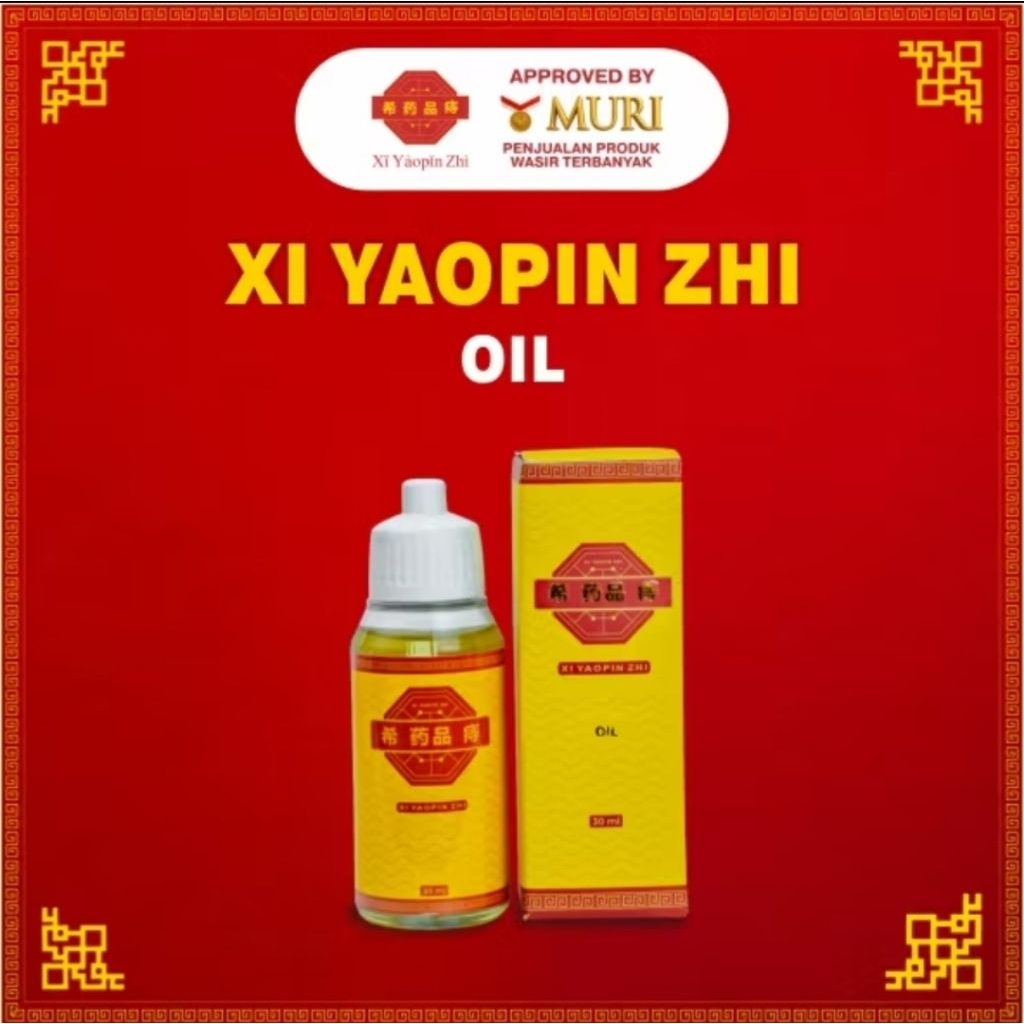 XI YAOPIN OIL ORIGINAL - OIL HERBAL MENGOBATI & MEREDAKAN WASIR / AMBEIEN