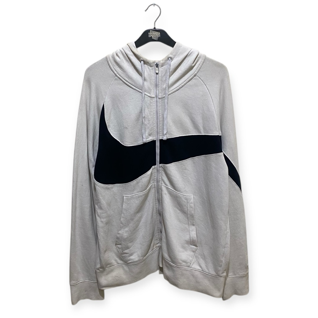 Hoodie Zip Nike Big Swoosh Size XL