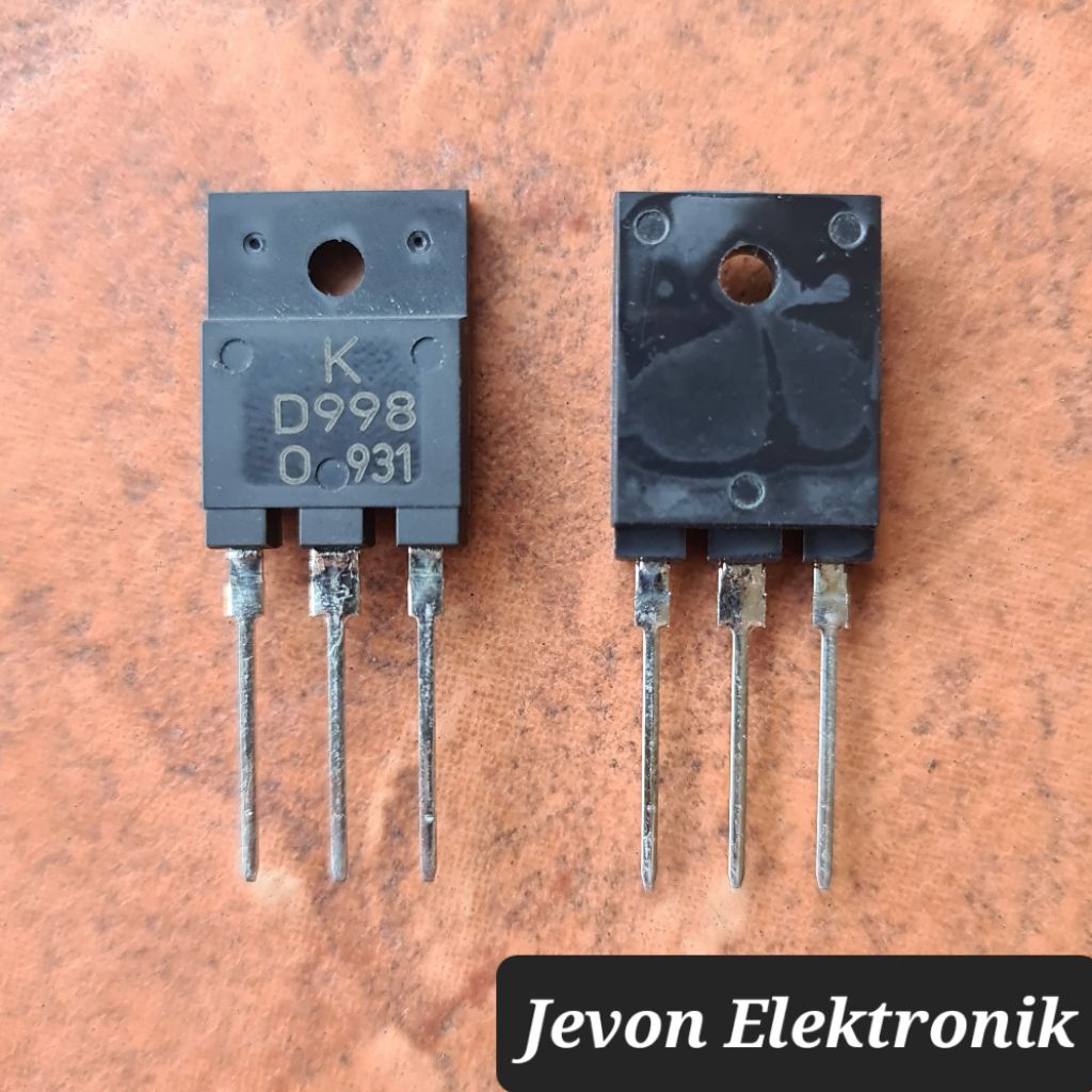 IC D 998 Original K D998 Transistor Asli Ori