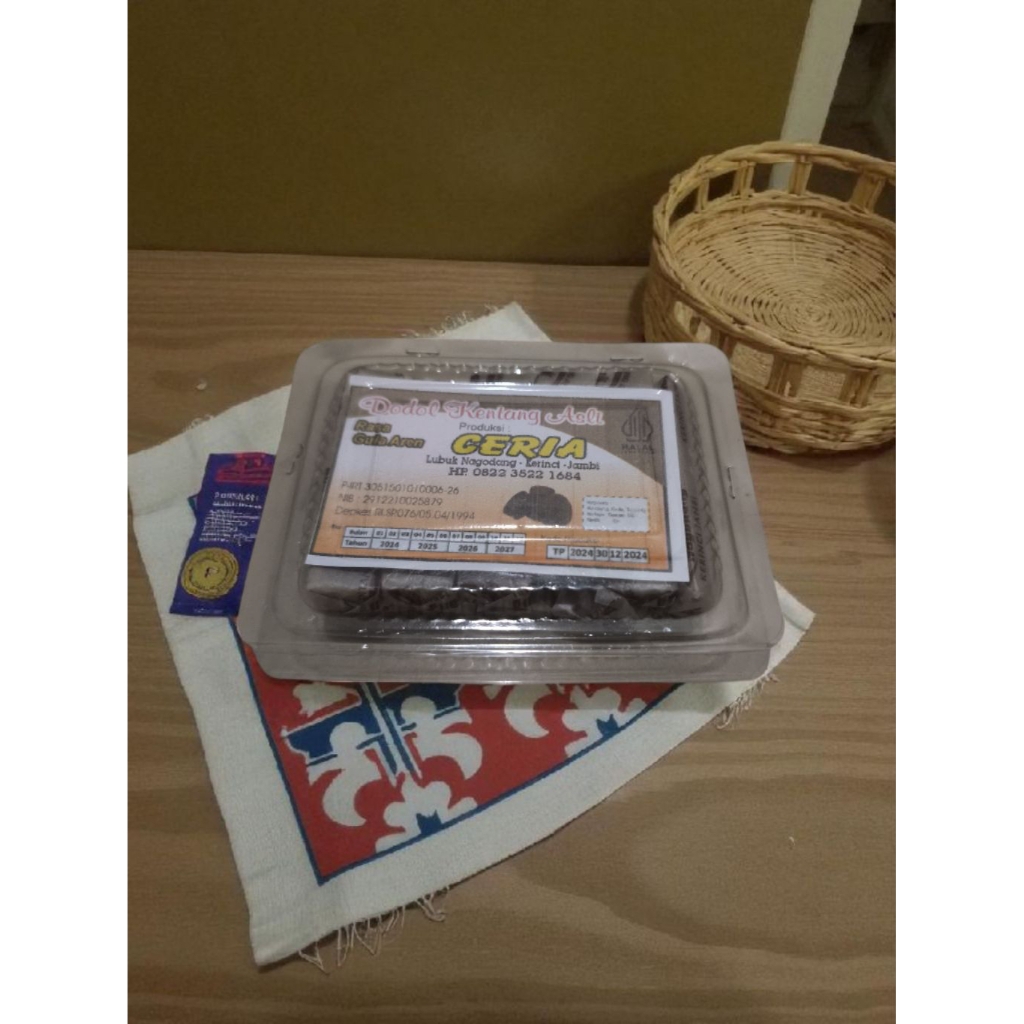 Dodol Kentang Asli Kerinci Toko Ceria