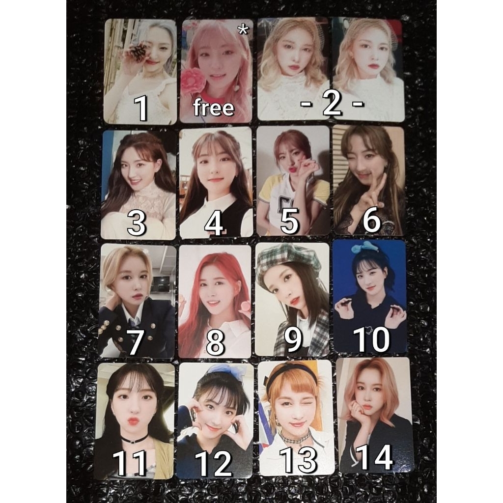 PC PHOTOCARD WJSN DAYOUNG EUNSEO LUDA NEVERLAND II VERSACE PARFUME AS YOU WISH BROADCAST WJ STAY II 