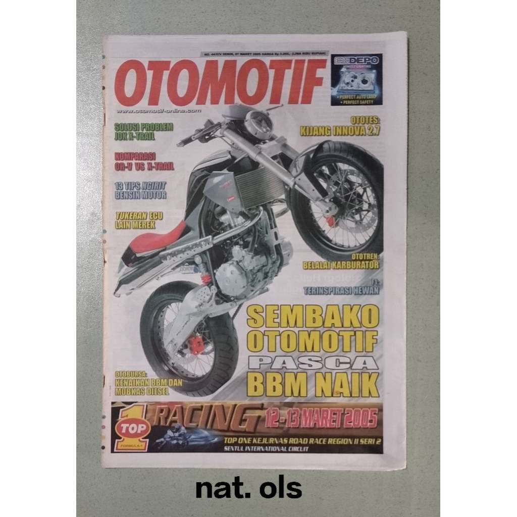 Tabloid  2005  Otomotif