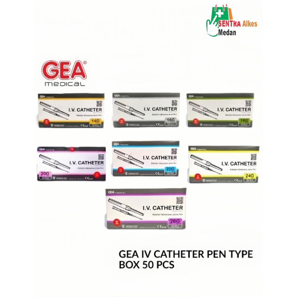 Abocath 18g, 20g, 22g, 24g GEA