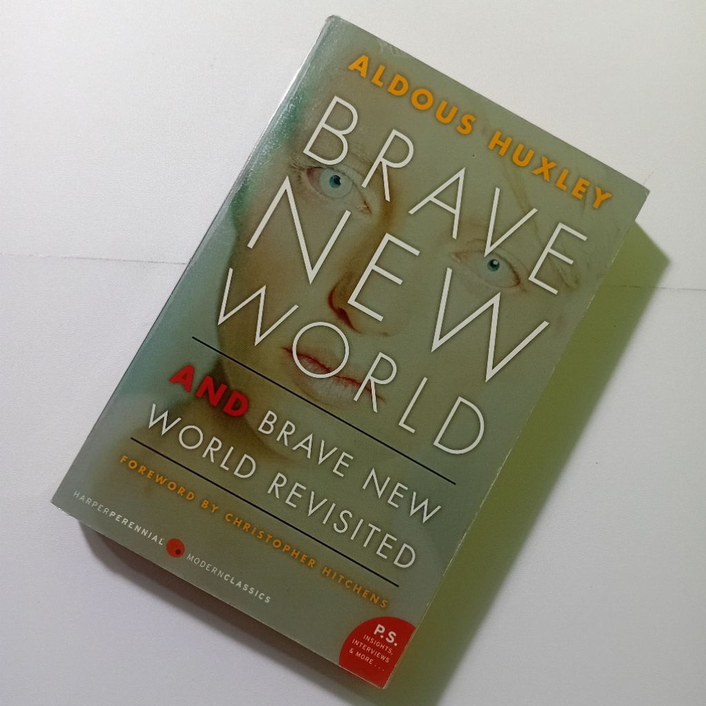 Brave New World and Brave New World Revisited | Aldous Huxley | Original Paperback | Buku Impor Beka