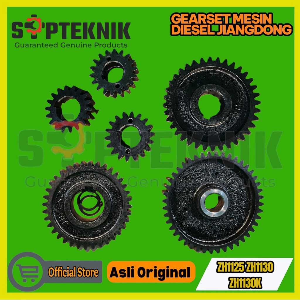 GEARSET MESIN DIESEL ZH1125 ZH1130 ZH1130K JIANGDONG