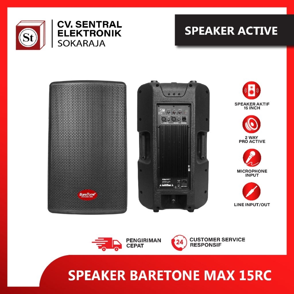 SPEAKER BARETONE 15 RAE