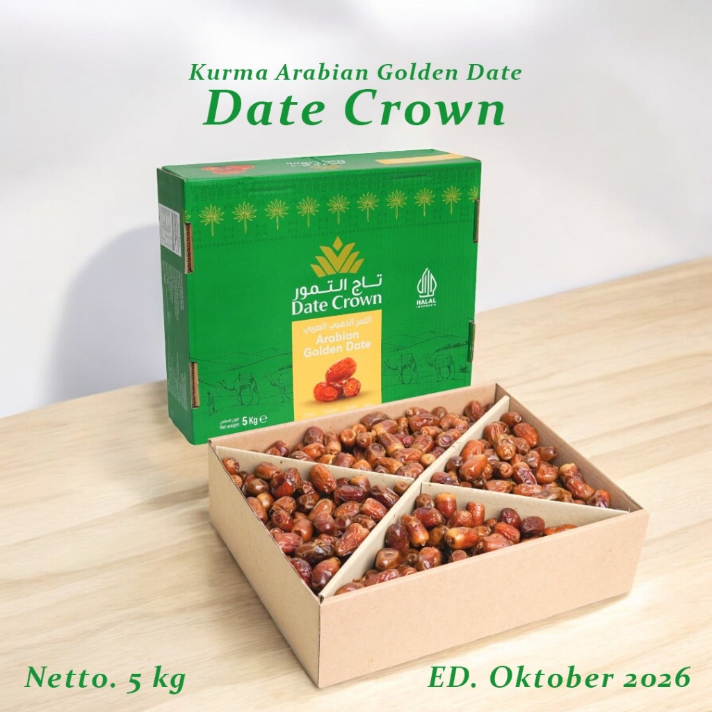 Date Crown Arabian Golden Dates - Kurma DateCrown