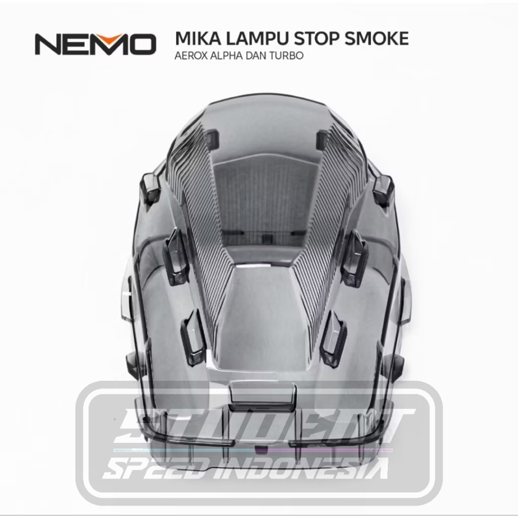 MIKA STOPLAMP / KACA STOPLAMP SMOKE AEROX ALPHA 2025